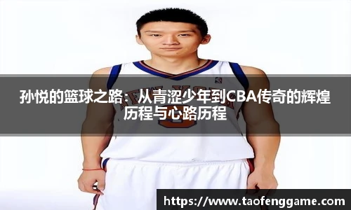孙悦的篮球之路：从青涩少年到CBA传奇的辉煌历程与心路历程