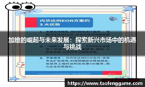 加维的崛起与未来发展：探索新兴市场中的机遇与挑战